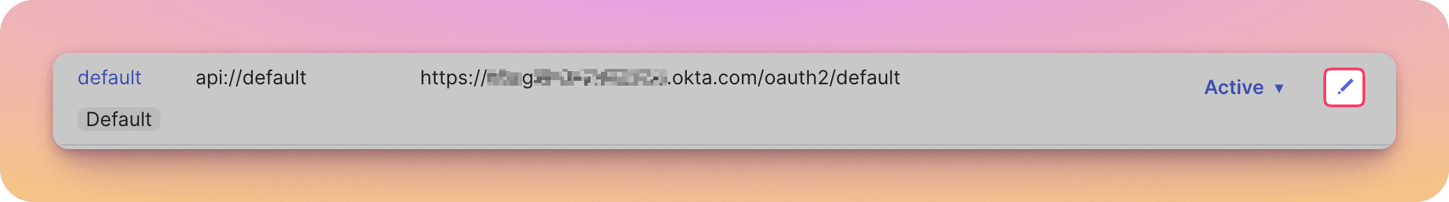 Setup access policy on Authorization Server